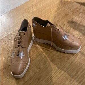 Stella McCartney White Platform Sole